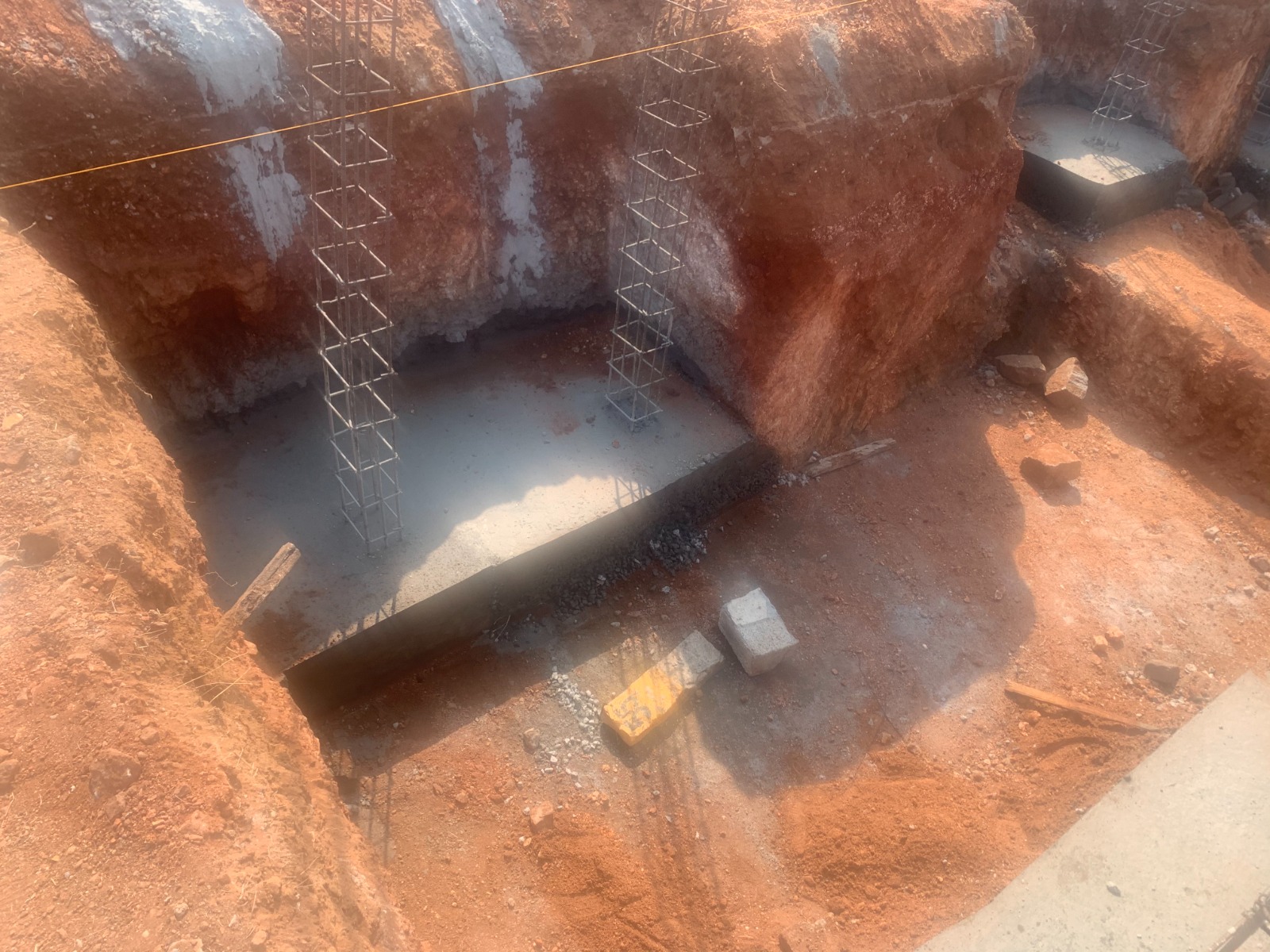 Ground Level Foundation Masonry